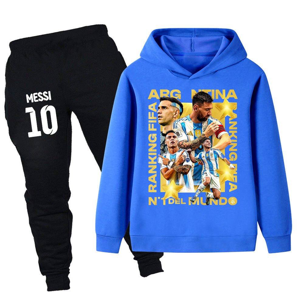 Lionel Messi Treningsdress til Barn - Argentina - Tracksuit