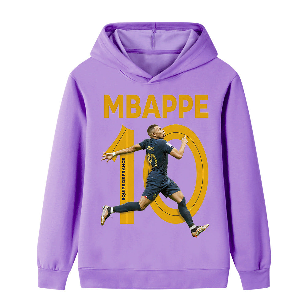 Kylian Mbappé Fotball Hettegenser til Barn