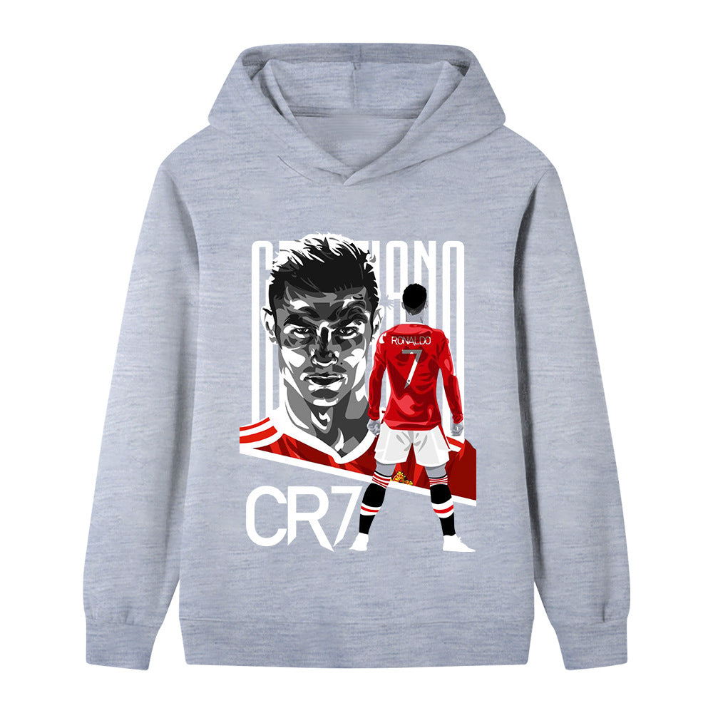 Cristiano Ronaldo Fotball Hettegenser til Barn - Manchester United - Style
