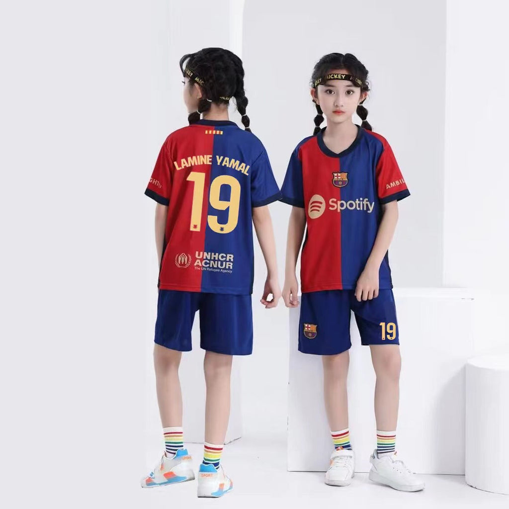 Lamine Yamal Fotballdrakt til Barn - Barcelona