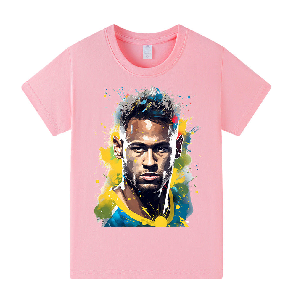 Neymar Fotball T-skjorte til Barn
