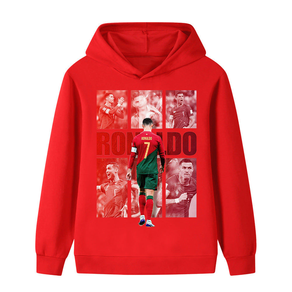 Ronaldo Fotball Hettegenser til Barn - Portugal - Style
