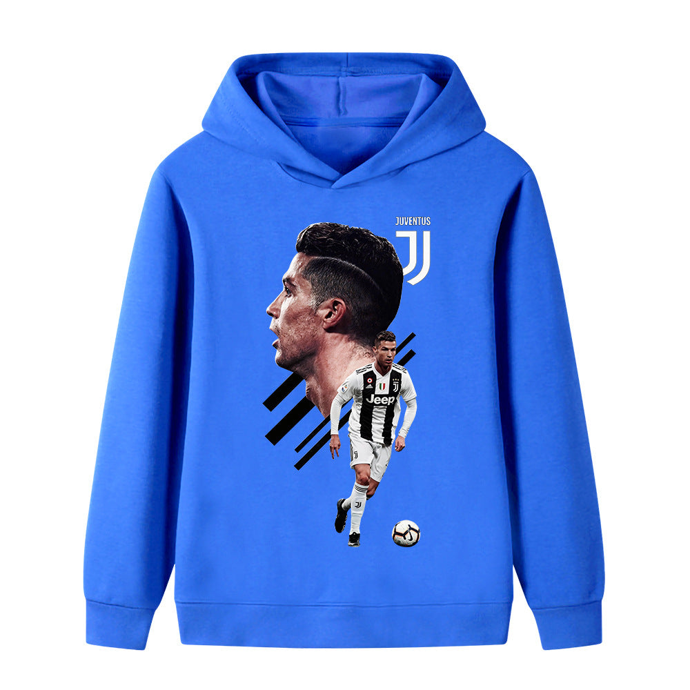 Ronaldo Fotball Hettegenser til Barn - Juventus - Hoodie