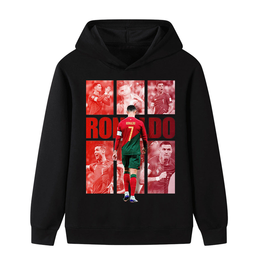 Ronaldo Fotball Hettegenser til Barn - Portugal - Style