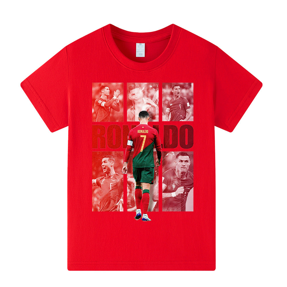 Ronaldo Fotball T-skjorte til Barn - Portugal