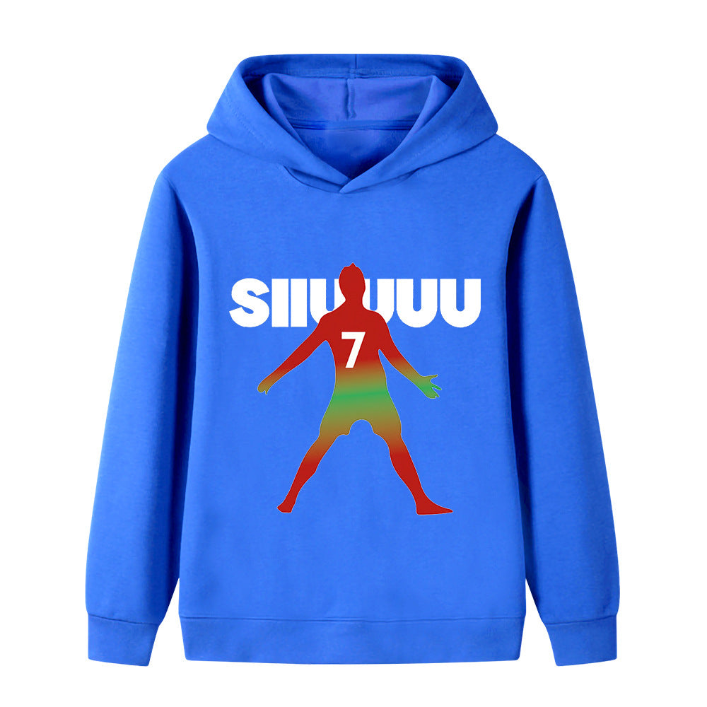 Ronaldo Fotball Hettegenser til Barn - Hoodie