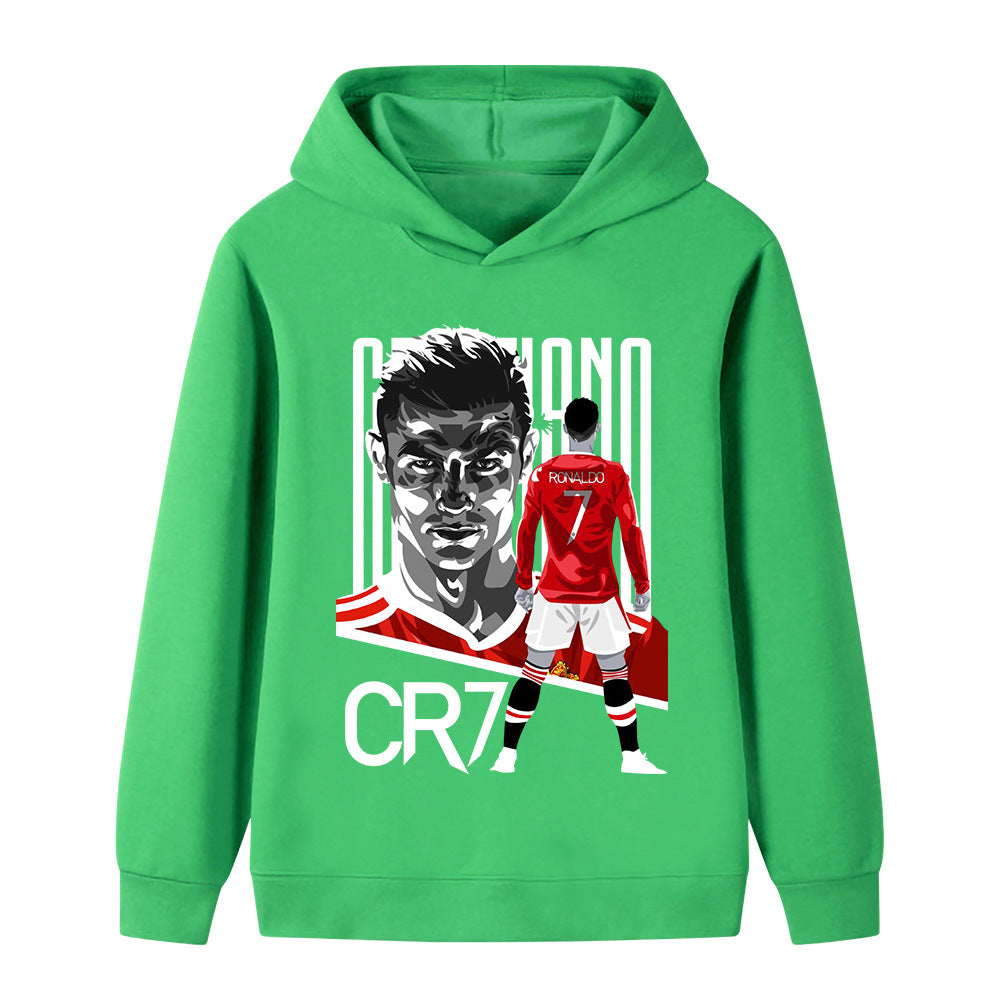 Cristiano Ronaldo Fotball Hettegenser til Barn - Manchester United - Style