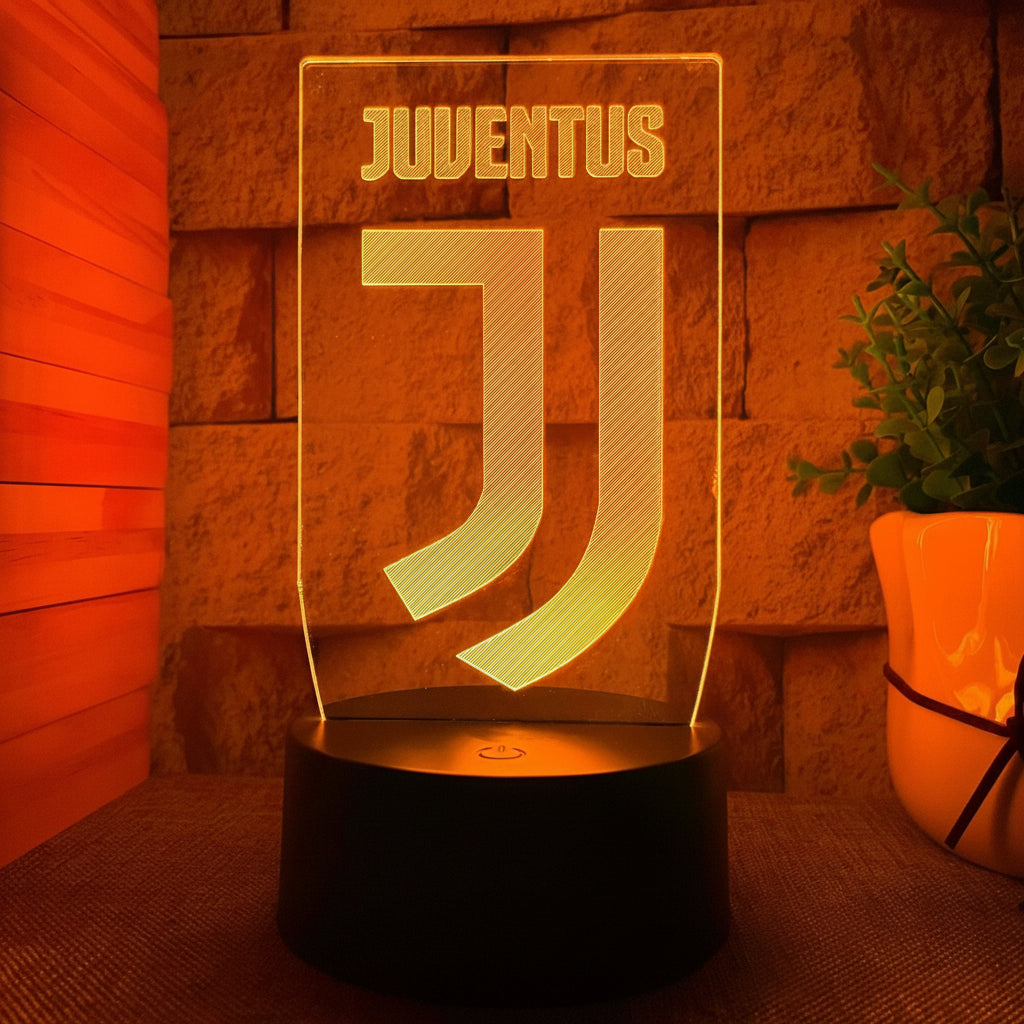 Fotball 3D Illusjon LED-Lampe - Nattlampe - Nattlampe
