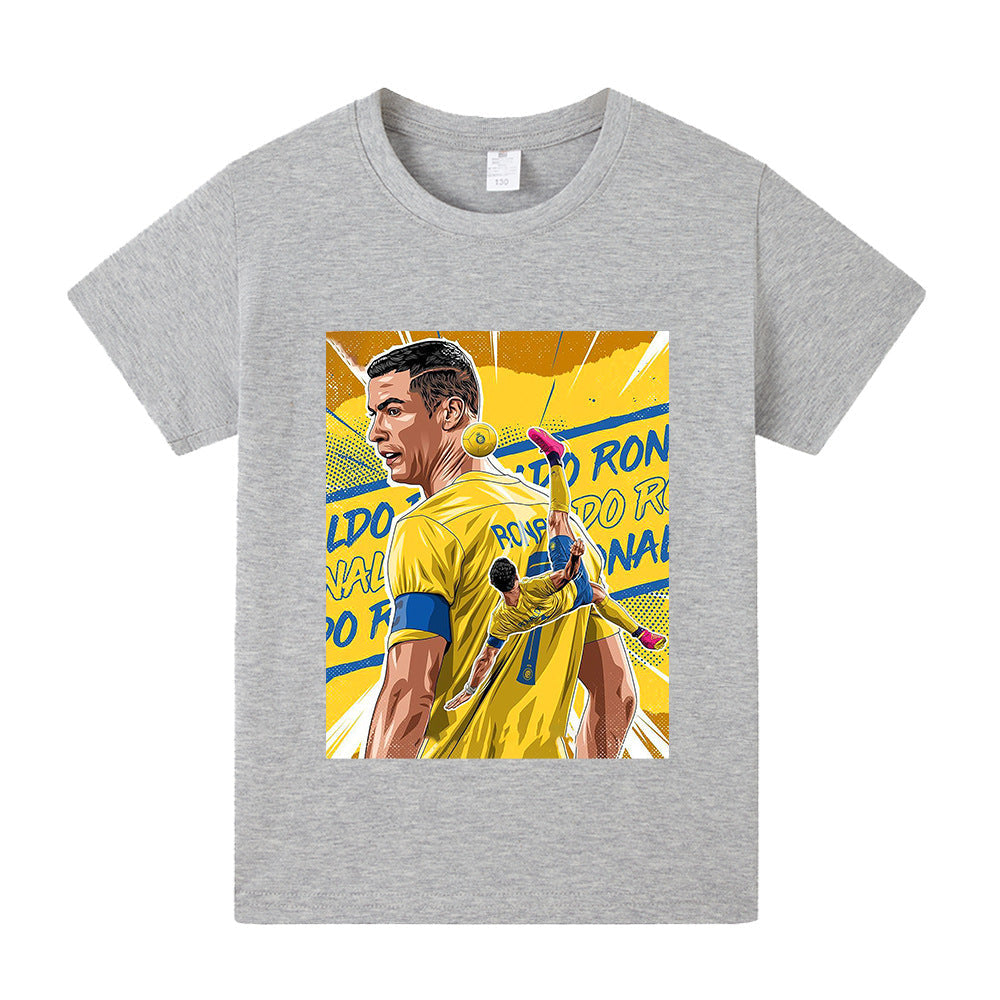 Cristiano Ronaldo Fotball T-skjorte til Barn - Al Nassr