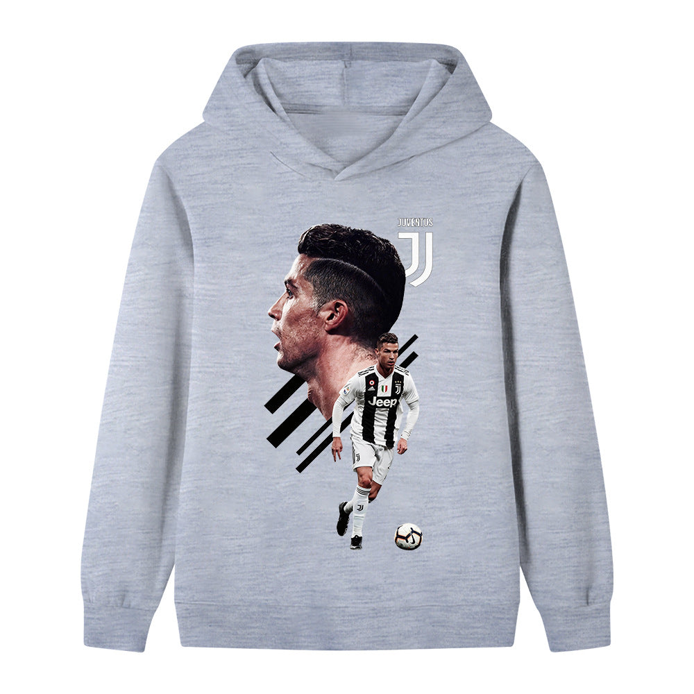 Ronaldo Fotball Hettegenser til Barn - Juventus - Hoodie