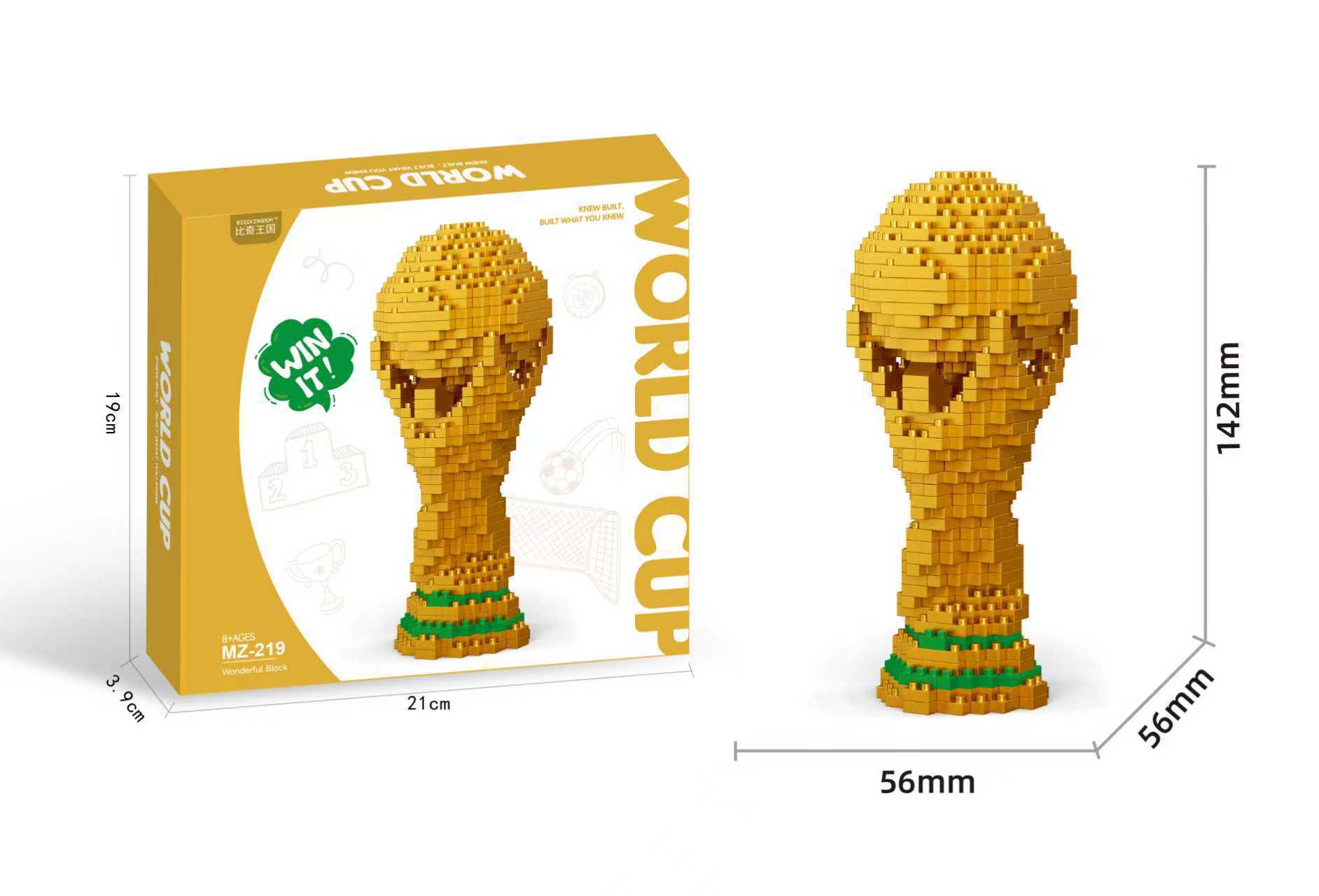 Fotball Supporterprodukt - Blocks - Trophy