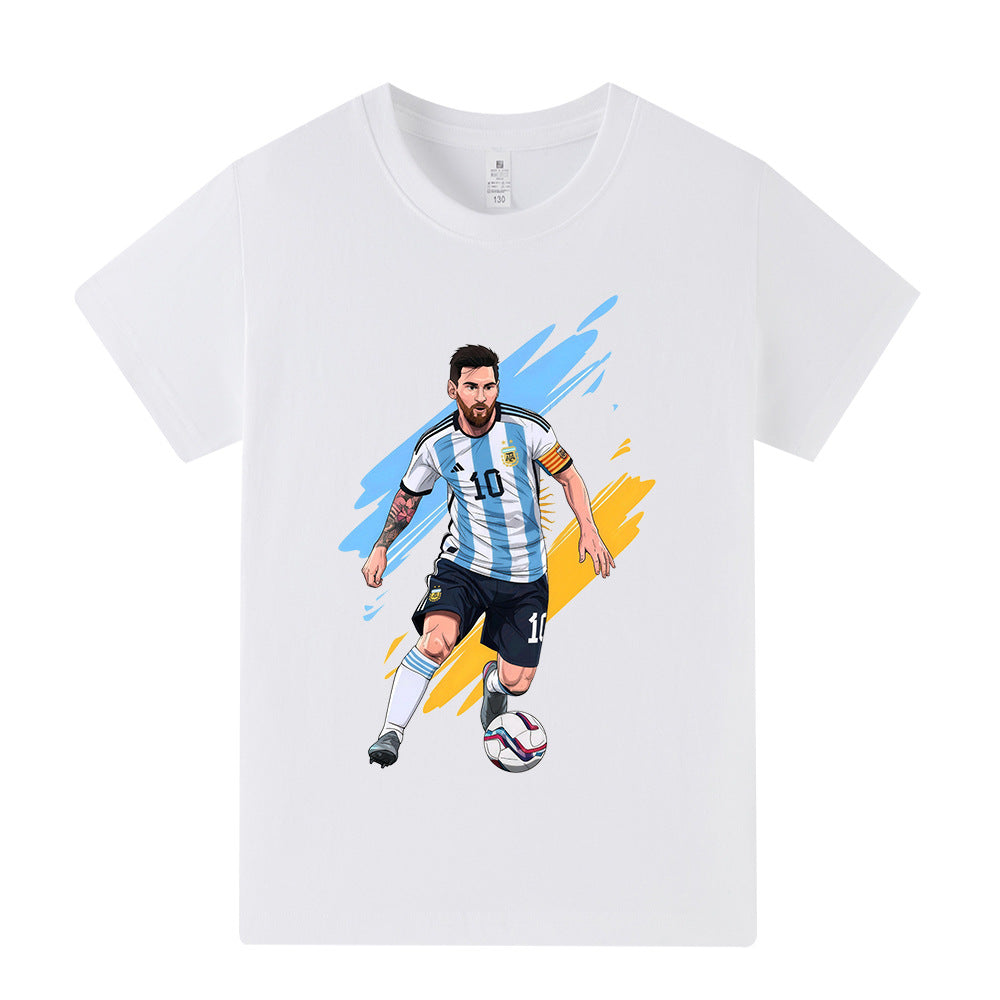 Lionel Messi Fotball T-skjorte til Barn - Argetina