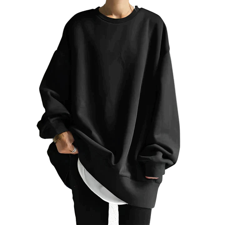 Overdimensjonert Pullover for Damer - Komfortabel og Stilig - NordHjem