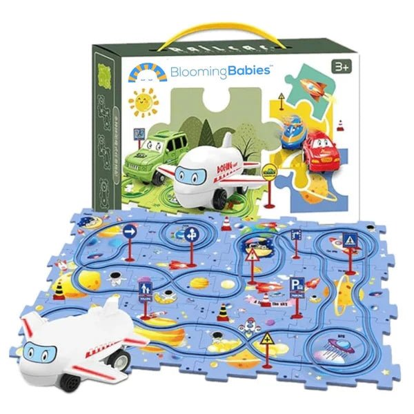 ImagiTrack™ Adventure Racers - DIY puslespillsett med baner - NordHjem