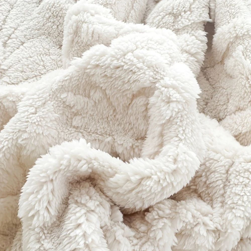 Paris Weave fleecepledd i jacquard