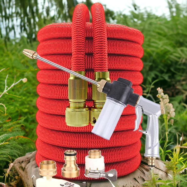 Teleskopisk Hageslange – Utvidbar, Anti-Knekk, Kompakt & Holdbar