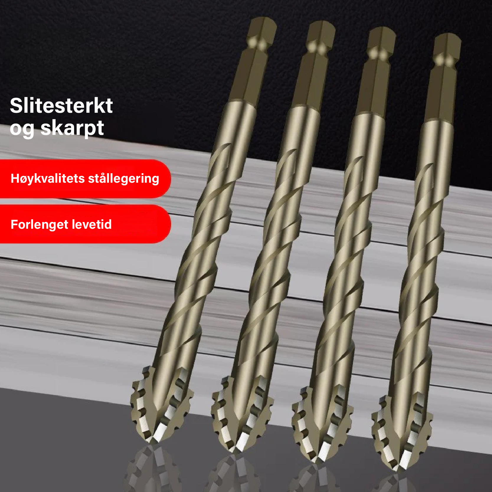 QuadTap Drill Bit - NordHjem