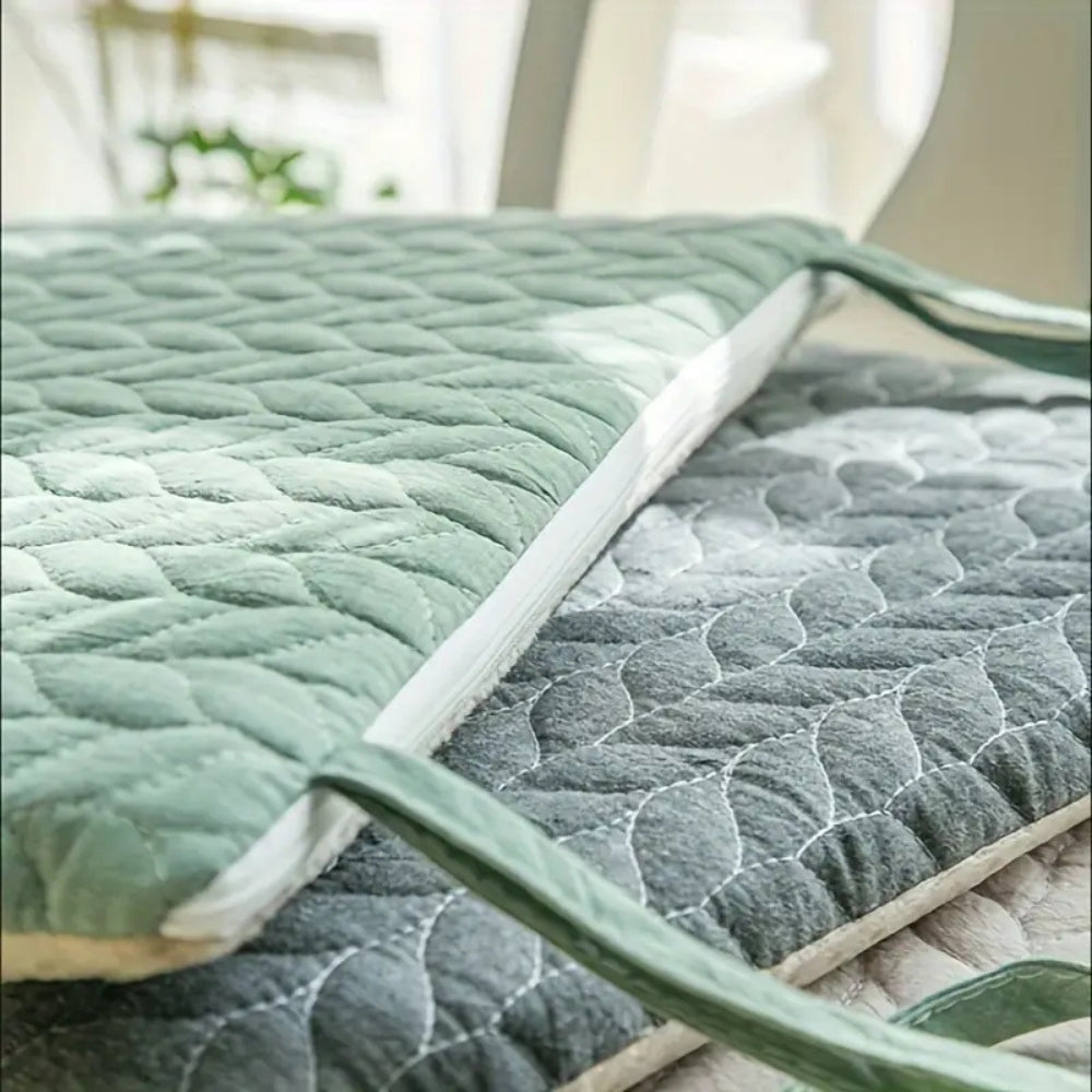 Quiltet seteputer i japansk stil