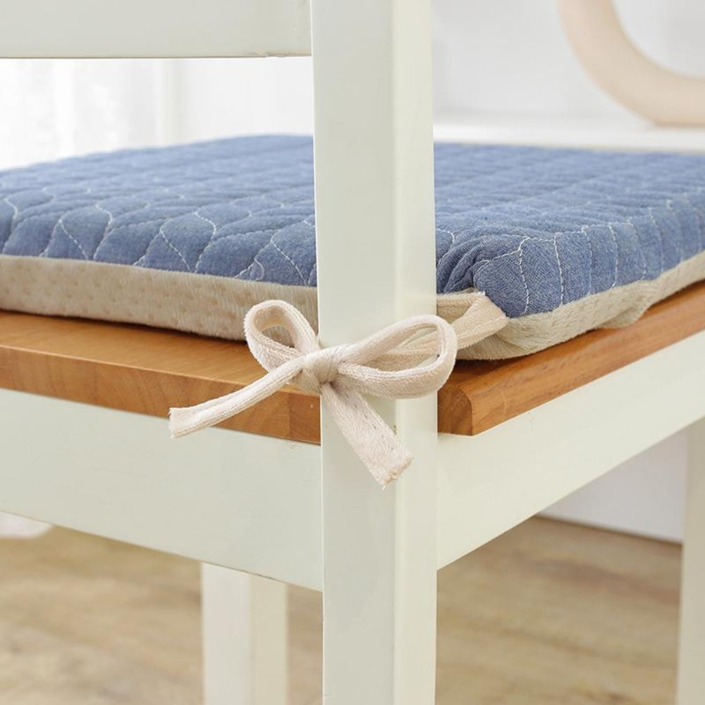 Quiltet seteputer i japansk stil