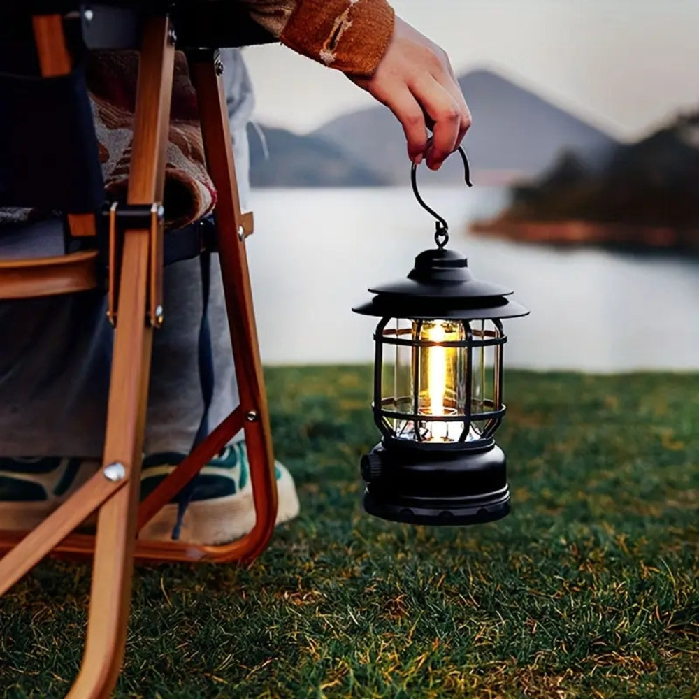Retro campinglykt
