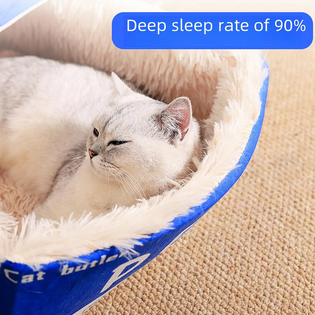 Catfri® CatBed: Koselig Vedlagt Rektangulær Skjulested KatteSeng