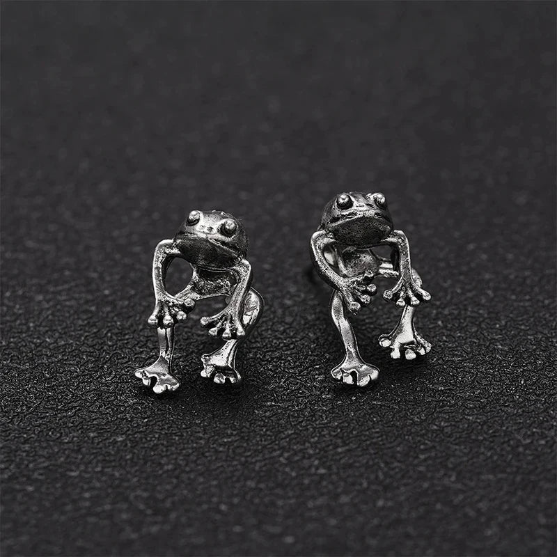 Jewelance™ FrogEarrings 1+1 GRATIS: Søte Temperament Frosk Stud Øredobber