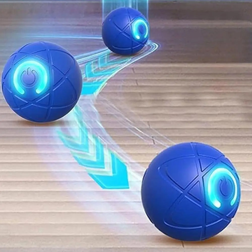 DogCatFri™ InteractiveBall: Oppladbar Interaktiv Kjæledyr Leketøy Ball