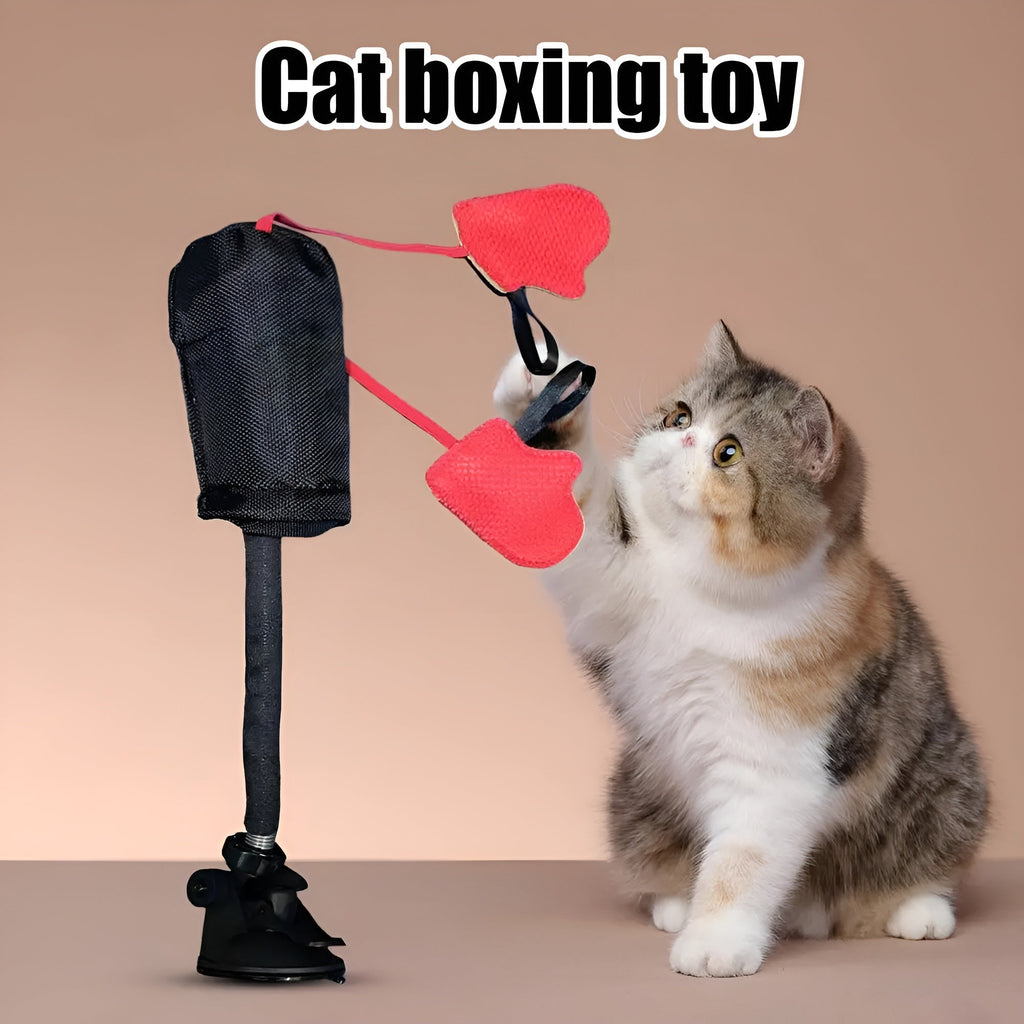 Catfri® PunchingBag: Interaktiv Moro Øvelse Katt Stansing Veske