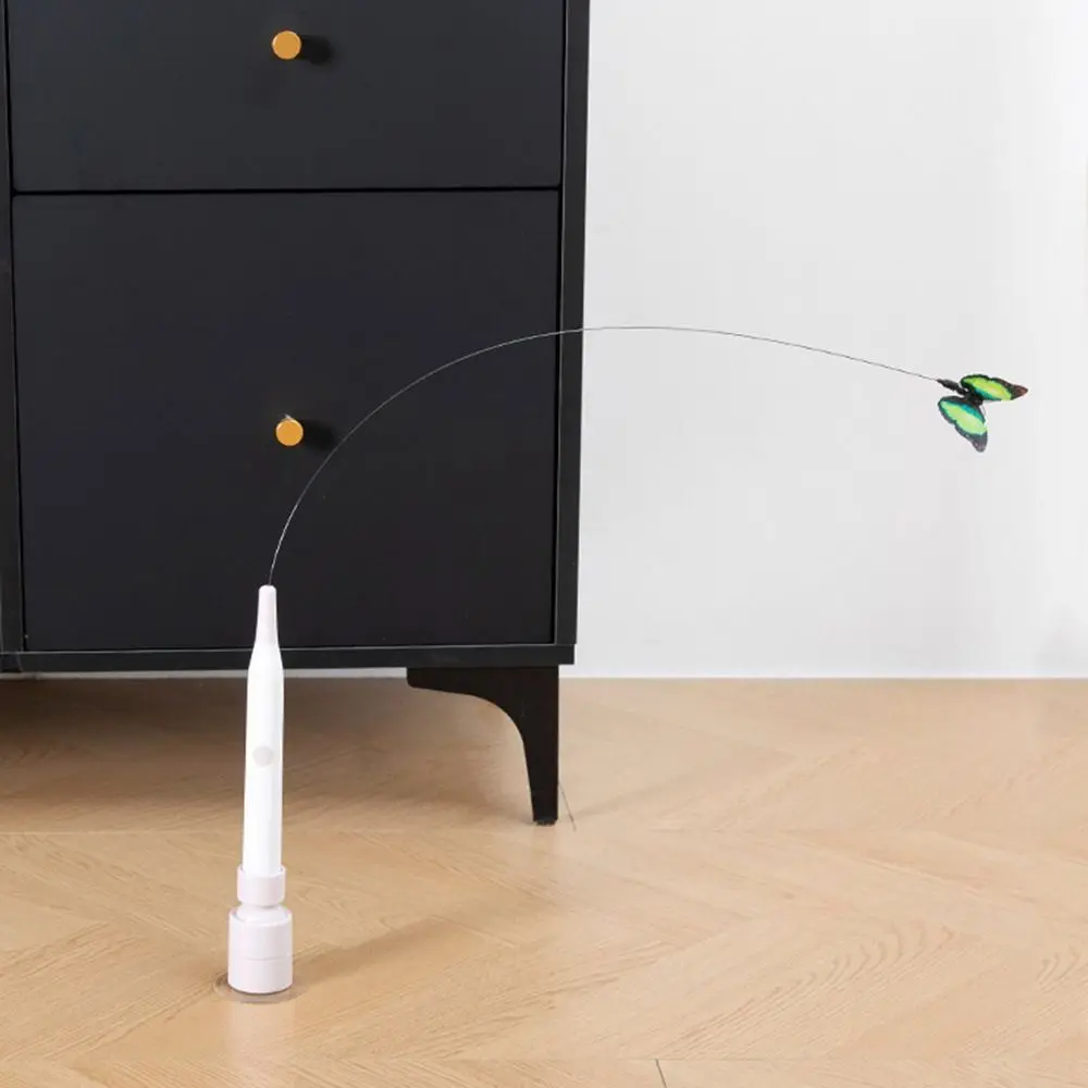 Catfri® DancingButterfly: Interaktiv Lekende Dansende Sommerfugl For Katter