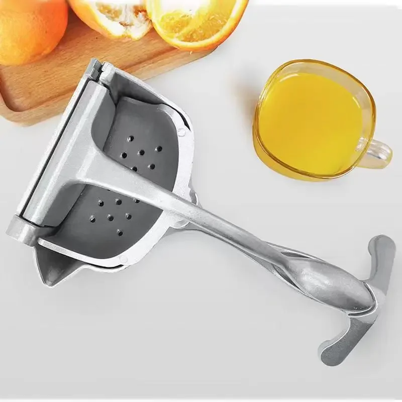Globetrek° ManualJuicer: Premium Aluminium Hånd Presse Frisk Frukt Manuell Juicer