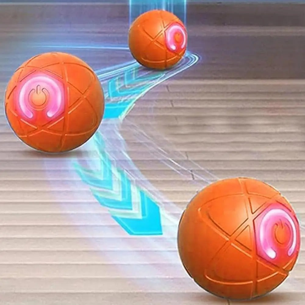 DogCatFri™ InteractiveBall: Oppladbar Interaktiv Kjæledyr Leketøy Ball
