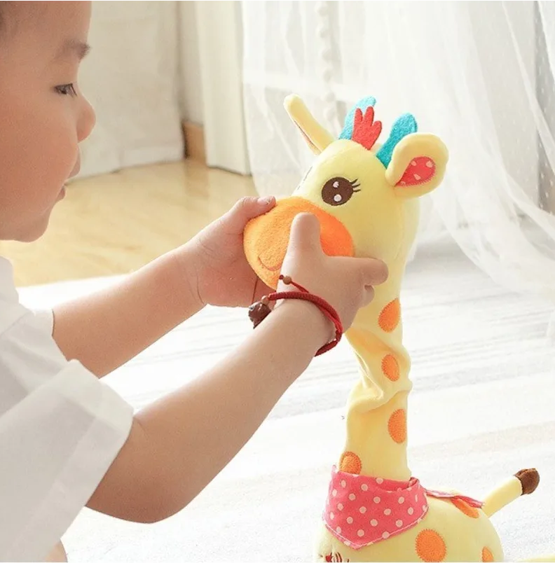 Kletshuts™ DancingGiraffe: Interaktiv Musikk Spille Og Dans Giraff Barn Leketøy