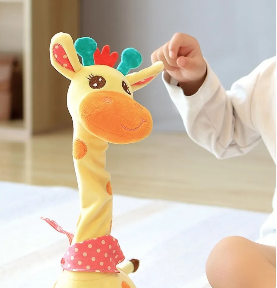 Kletshuts™ DancingGiraffe: Interaktiv Musikk Spille Og Dans Giraff Barn Leketøy