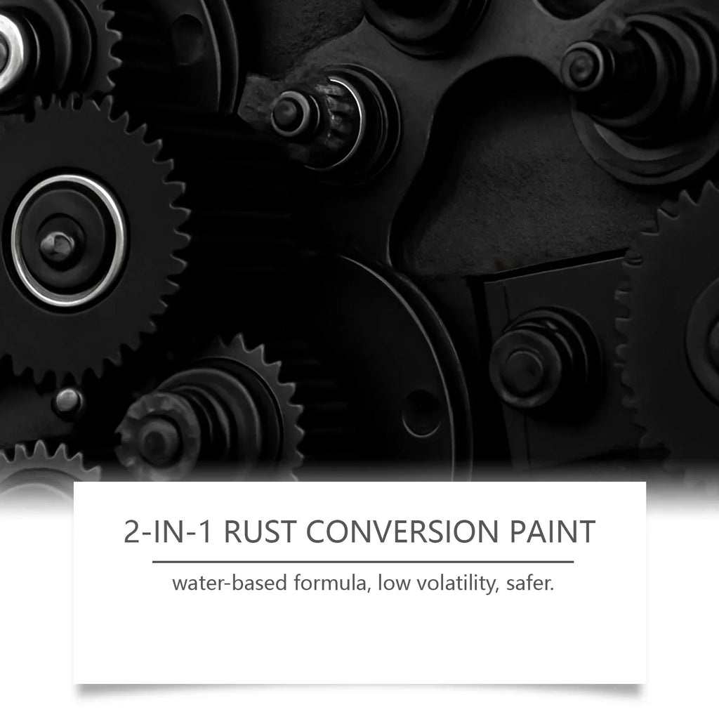 RustConversion 1+1 GRATIS: 2-I-1 Rustkonverteringsmaling Og Metallgrunning