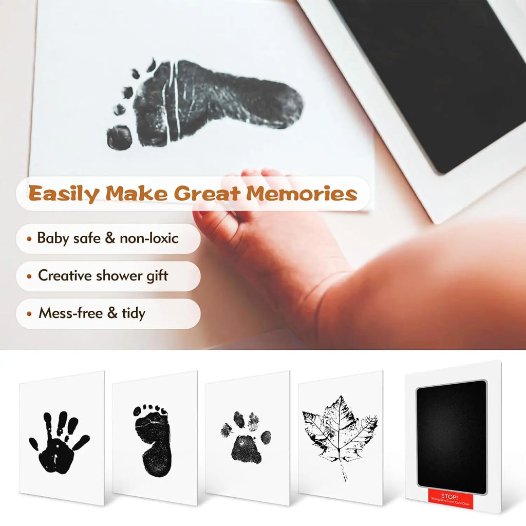 MemoryPrints 1+2 GRATIS: Giftfri Spedbarn Hukommelse Utskrifter Blekkpute
