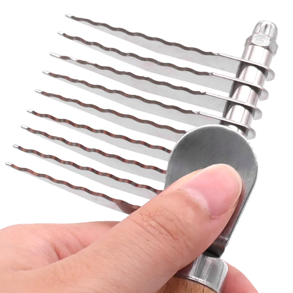 DogCatFri™ DemattingComb 1+1 GRATIS: Kjæledyr Serrated Dematting Rake Kam