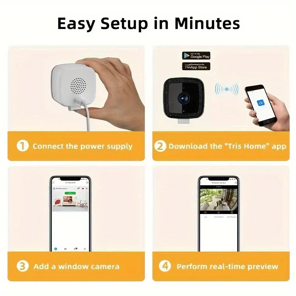 SecurityCamera: 2.4G WiFi CCTV Overvåkings Sikkerhetskamera