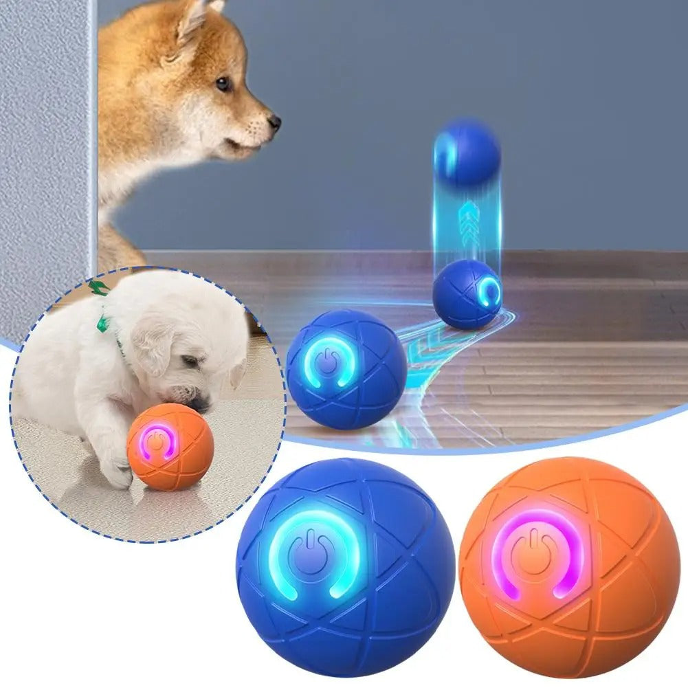 DogCatFri™ InteractiveBall: Oppladbar Interaktiv Kjæledyr Leketøy Ball