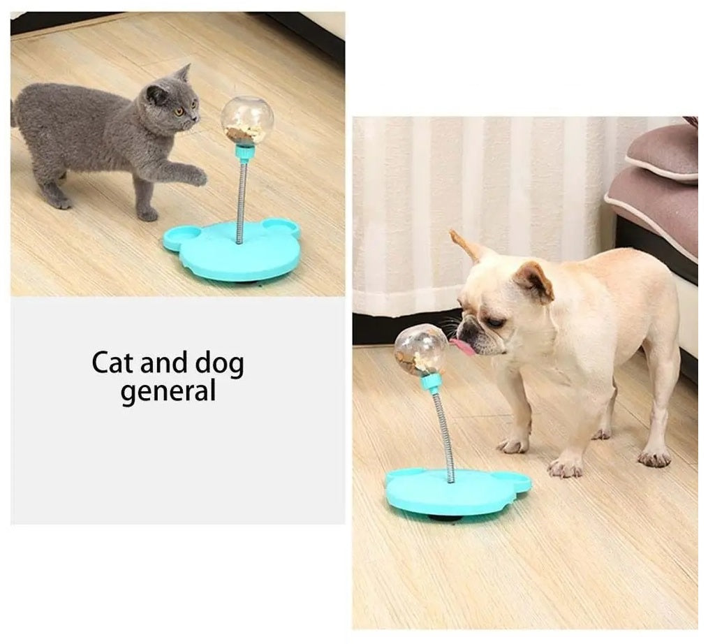 DogCatFri™ SnackToy: Interaktiv Snack Og Behandle Langsom Feeder Leketøy