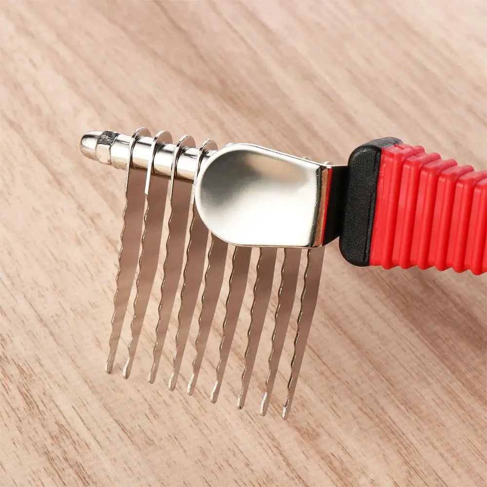 DogCatFri™ DemattingComb 1+1 GRATIS: Kjæledyr Serrated Dematting Rake Kam