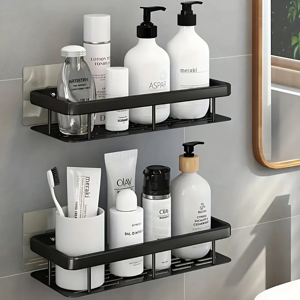 Dusjhylle med organisator