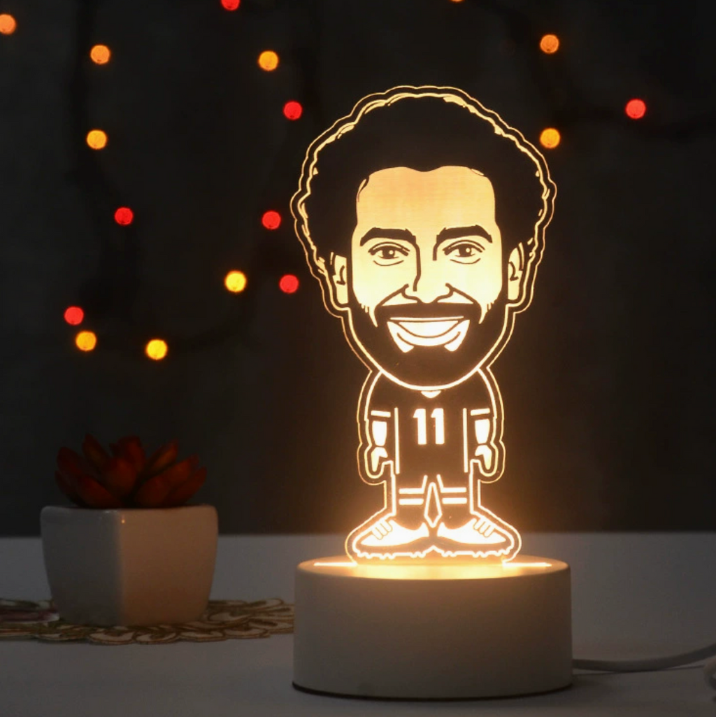 Fotball 3D Illusjon LED-Lampe - Nattlampe - Players