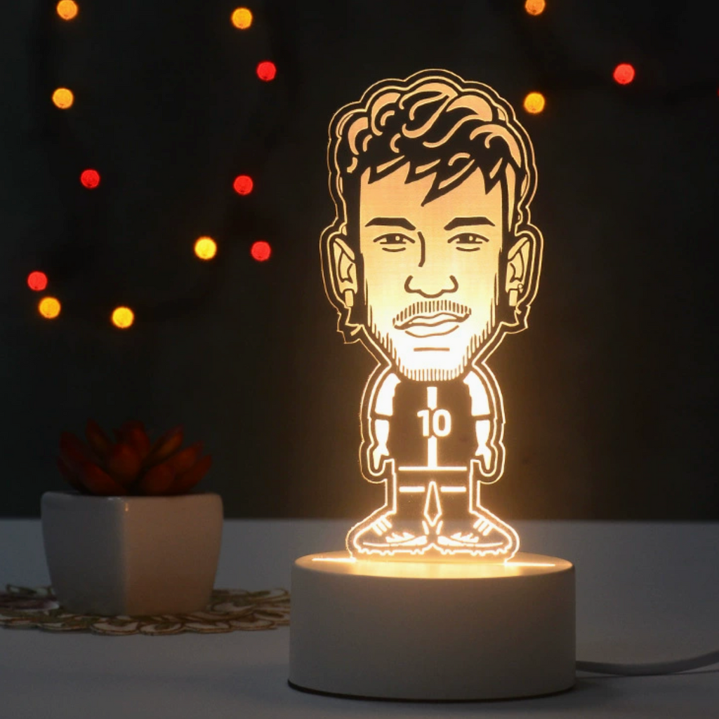 Fotball 3D Illusjon LED-Lampe - Nattlampe - Players