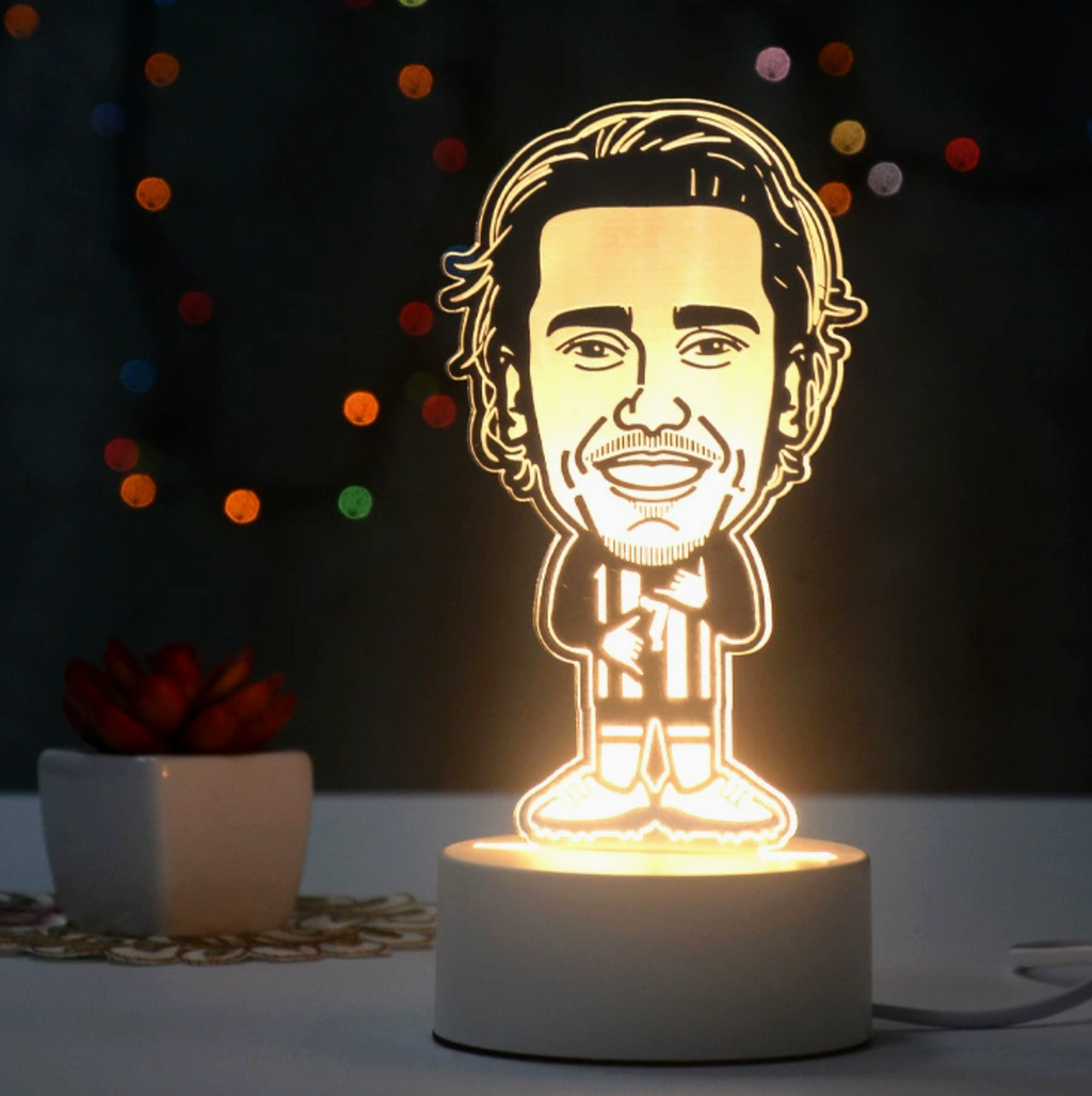 Fotball 3D Illusjon LED-Lampe - Nattlampe - Players