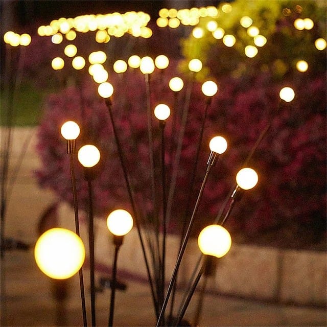 Ledsen™ FireFlies: Hage Lys Sol Drevet Vanntett