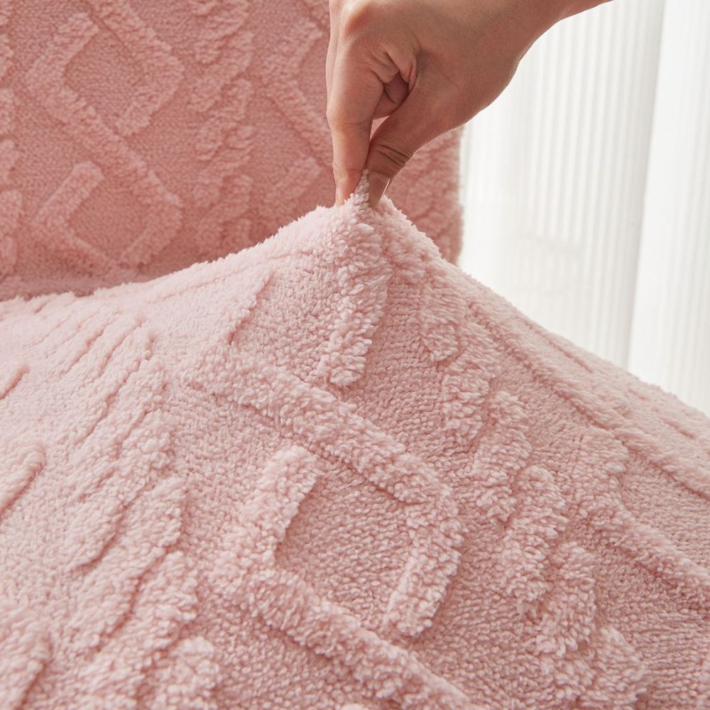 Elastisk jacquard-trekk til spisestol