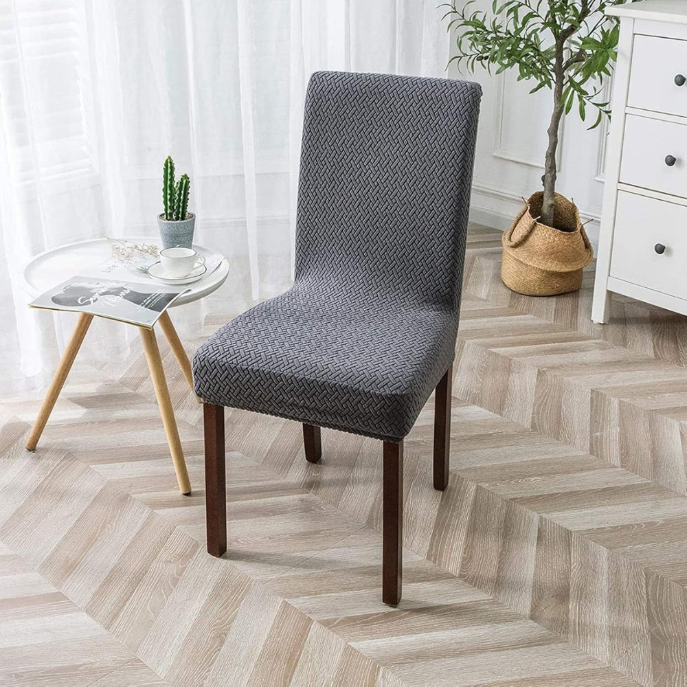 Sylva elastisk stoltrekk i fløyelsjacquard