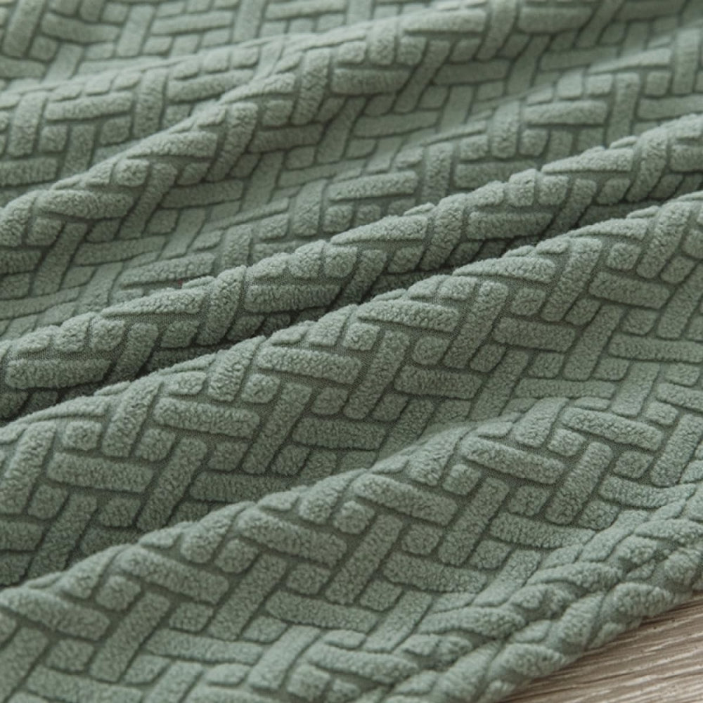 Sylva elastisk stoltrekk i fløyelsjacquard