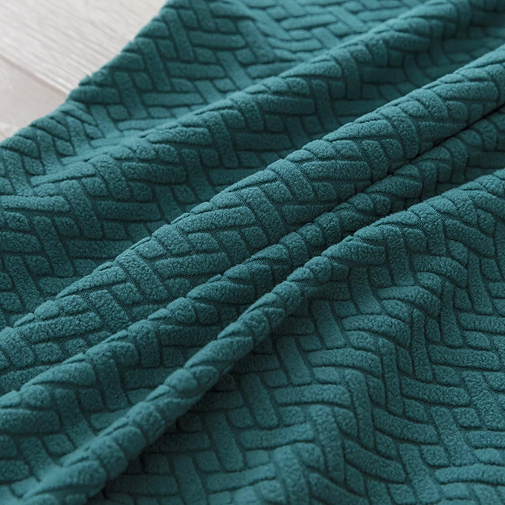 Sylva elastisk stoltrekk i fløyelsjacquard