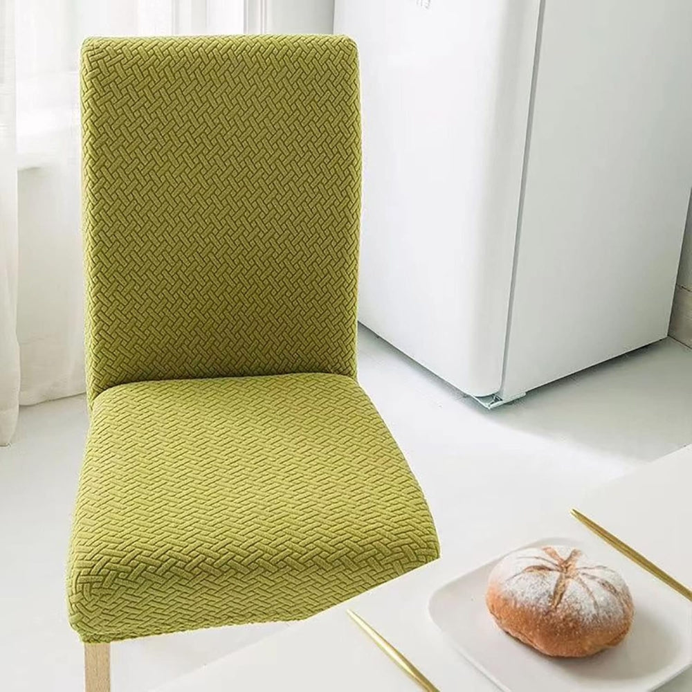 Sylva elastisk stoltrekk i fløyelsjacquard